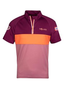 Trollkids Functioneel shirt "Trondheim" lichtroze/paars - 68% | Maat: