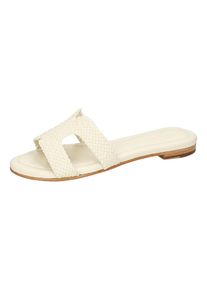 Melvin & Hamilton MELVIN & HAMILTON Leren slippers "Hanna 83" crème - 59% | Maat: 41 |