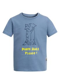 Jack Wolfskin Shirt "More Hugs" blauw - 37% | Maat: 152 |