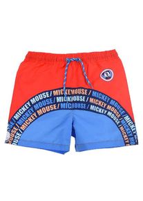 Disney Mickey Mouse Zwemshort "Mickey" rood/blauw - 58% | Maat: 98 |