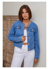 Joséfine Spijkerjas "Aelys" blauw - 71% | Maat: XL |