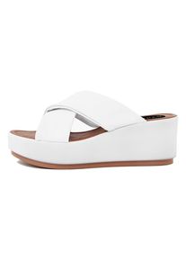 Studio 88 Leren sleehakslippers wit - 60% | Maat: 39 |