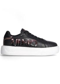 Liu Jo Leren sneakers zwart - 60% | Maat: 39 |