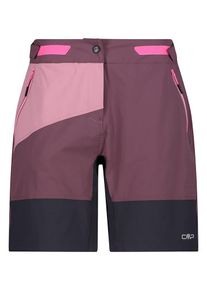 CMP Fietsshort paars/lichtroze - 51% | Maat: 38 |
