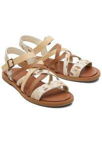 Toms Shoes TOMS Leren sandalen beige/bruin - 73% | Maat: 38,5 |