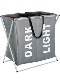 Wenko Wasmand "Duo" grijs - 120 l - 18% |