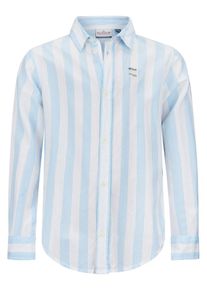 Retour Blouse "Dion" lichtblauw/wit - 66% | Maat: 158/164 |