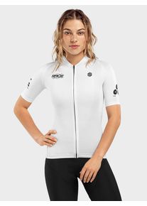 Siroko Fietsshirt "Race High Road" wit - 43% | Maat: L |