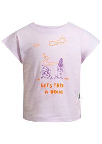 Jack Wolfskin Shirt "Take a Break" paars - 41% | Maat: 104 |