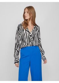 Vila Blouse wit/zwart - 75% | Maat: 34 |