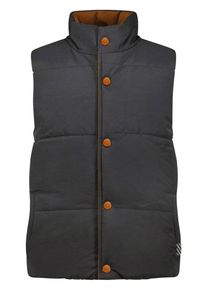 B.Nosy Omkeerbare bodywarmer antraciet/oranje - 58% | Maat: 158-164 |