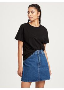 Cross Jeans Shirt zwart - 65% | Maat: S |