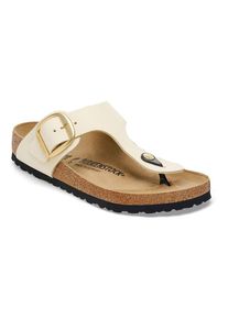 Birkenstock Leren teenslippers "Gizeh" crème - 24% | Maat: 37 |