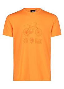 CMP Functioneel shirt oranje - 58% | Maat: 46 |