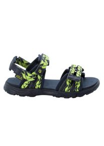 Jack Wolfskin Sandalen "2 In 1 Sandal K" zwart/limoengroen - 52% |
