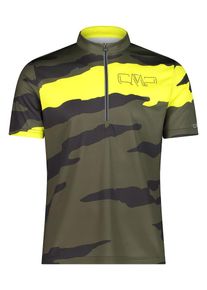 CMP Fietsshirt kaki - 58% | Maat: 56 |
