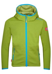 Trollkids Fleece vest "Sogndal" groen - 55% | Maat: 164 |