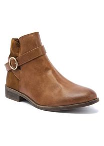Sixth Sens Enkelboots camel - 72% | Maat: 36 |