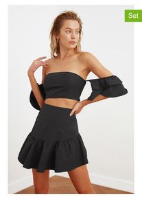 Trendyol 2-delige outfit zwart - 67% | Maat: 38 |