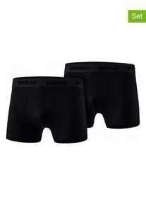 Erima 2-delige set: boxershorts zwart - 12% | Maat: S |