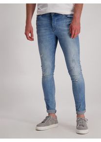 Cars Jeans Spijkerbroek "Aron" - super skinny fit - lichtblauw - 70%