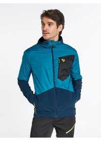 Ziener Hybride jas "Nikolo" blauw/donkerblauw - 63% | Maat: 50 |