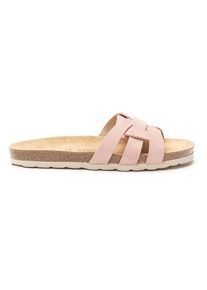 Mandel Leren slippers lichtroze - 53% | Maat: 39 |