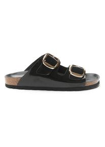 Mandel Slippers zwart - 61% | Maat: 39 |