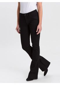 Cross Jeans Spijkerbroek "Flare Faye" - flared fit - zwart - 69% |