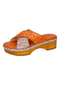 Melvin & Hamilton MELVIN & HAMILTON Leren clogs "Elle 2" oranje - 68% | Maat: 37 |