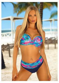 Aquarilla Bikini "Fiorana" donkerblauw - 44% | Maat: 90D |