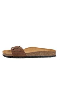 billowy Leren slippers bruin - 66% | Maat: 41 |