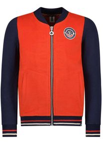 B.Nosy Sweatvest rood/donkerblauw - 55% | Maat: 158-164 |