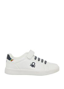 Benetton Sneakers wit/donkerblauw - 58% | Maat: 34 |