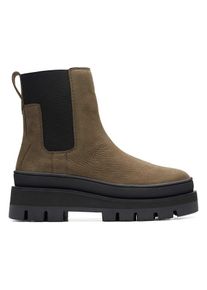 Clarks Leren chelseaboots "Orianna2 Top" lichtbruin - 60% | Maat: 41