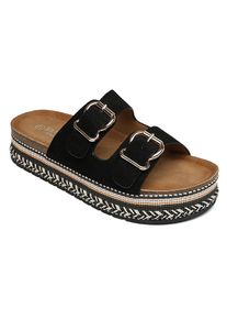 Sixth Sens Slippers zwart - 66% | Maat: 38 |