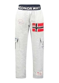 Geographical Norway Sweatbroek "MyCargo" grijs - 72% | Maat: 128 |