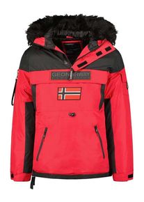 Geographical Norway Parka "Bruno" rood/zwart - 71% | Maat: 128 |