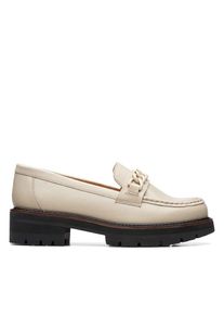 Clarks Leren mocassins crème - 70% | Maat: 41,5 |