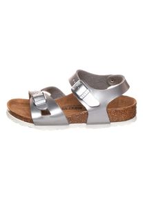 Birkenstock Sandalen "Rio" zilverkleurig - 39% | Maat: 26 |