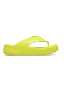 Crocs Teenslippers "Getaway Platform" geel - 40% | Maat: 37/38 |