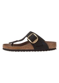 Birkenstock Leren teenslippers "Gizeh" zwart - 38% | Maat: 37 |