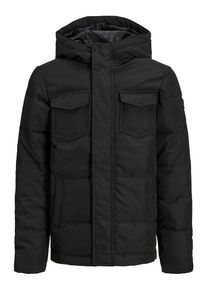 Jack & Jones JACK & JONES Junior Winterjas "Will" zwart - 35% | Maat: 152 |