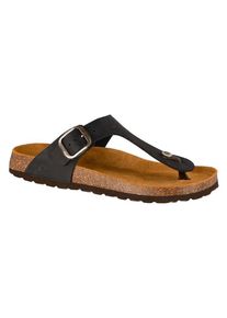 Westfjord Leren teenslippers "Eldfjall" donkerblauw - 63% | Maat: 36