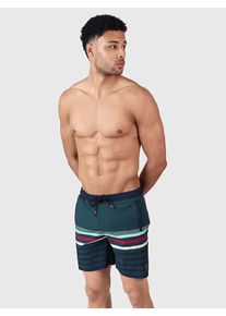 Brunotti Zwemshort "Perths" groen/meerkleurig - 58% | Maat: XL |