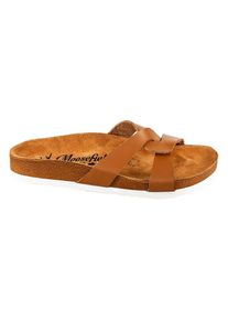 Moosefield Leren slippers bruin - 67% | Maat: 38 |