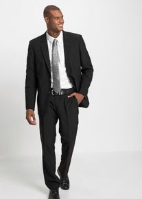 Kostym med skjorta och slips (4 delar) Regular Fit - svart - storlek 50 - bonprix