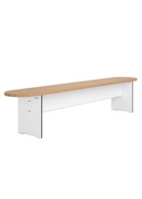 Riva Vario Round Bank XL Wood Outdoor Conmoto
