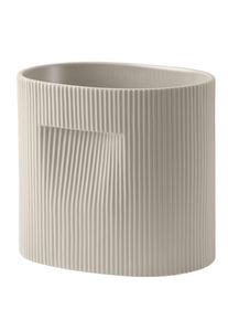 Ridge Planter pot de fleurs muuto H 24 cm