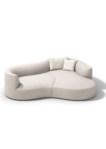 Canapé Siwa grand avec chaise longue COR